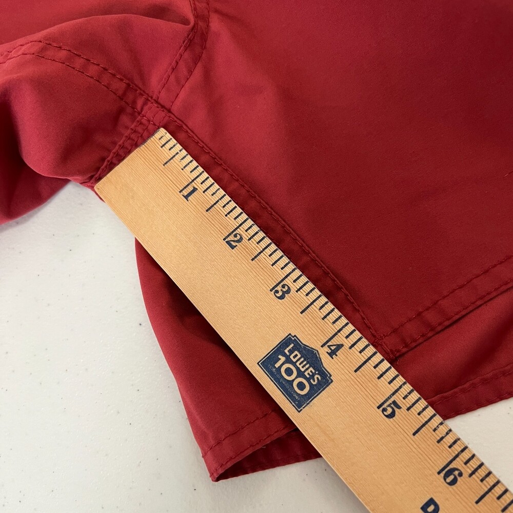 Quiksilver Edition Red Floral Lined Swim Trunks - Men's Size Medium - Picture 11 of 12